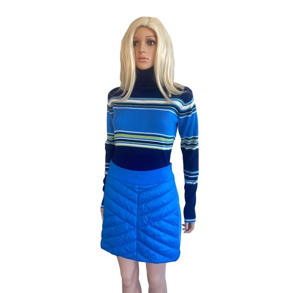 NWT Krimson Klover Carving Insulated Skirt Women's Medium MSRP$149 Blue - Picture 4 of 17
